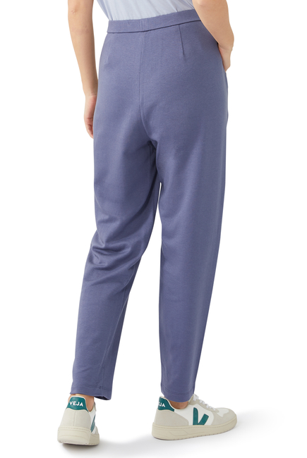 Cozy Brushed Terry Slouchy Pants